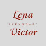 logga för skräddare Lena Victor